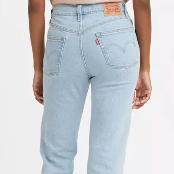 NWT Levi's 501 Original Cropped Women's Jeans in Samba Blues size 31 - Picture 3 of 10